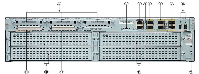 思科Cisco 3925E / K9路由器