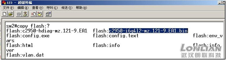 实战恢复cisco 2950交换机的IOS